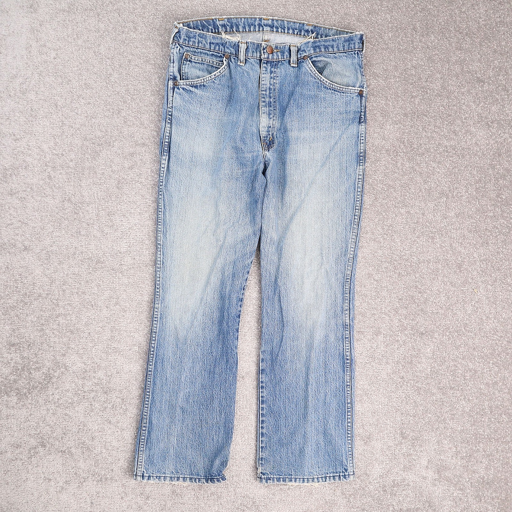 VTG Dee Cee Jeans Made in USA 32x26 Medium Wash Wide Leg Denim Jeans